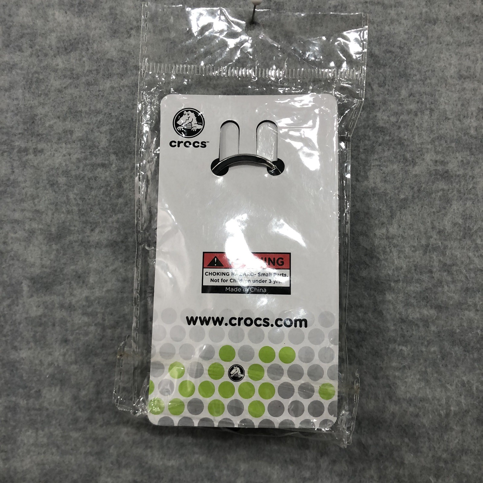 Crocs Croslite Guy Green Figure Keychain Promo Rare New + Green Crocs Lanyard