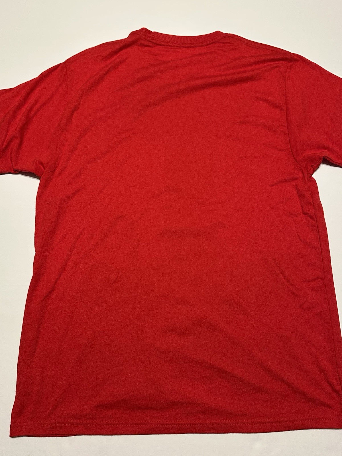 Christmas Holiday Time Graphic Print Santa Suit Candycane T-shirt Mens Sz L