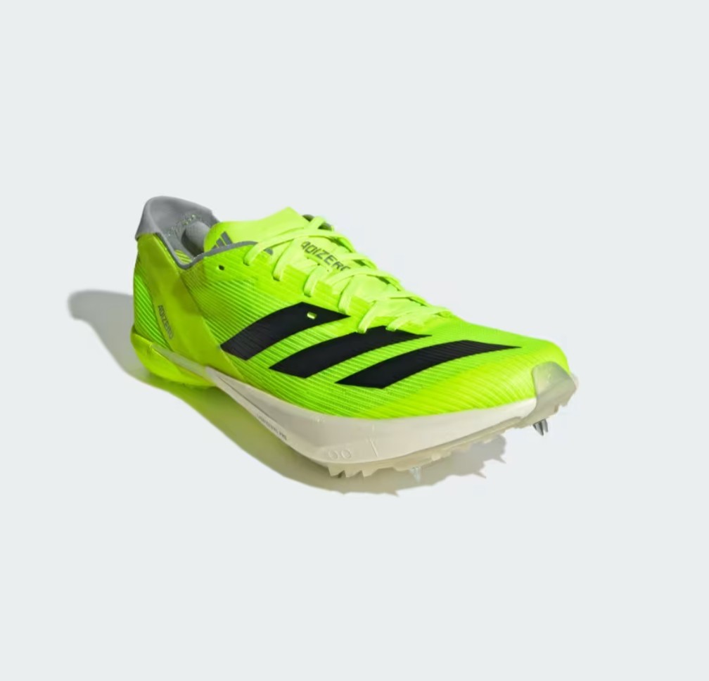 Adidas Adizero Ambition Track Cleats Men’s size 12.5 Lucid Lemon Black Shoes NEW
