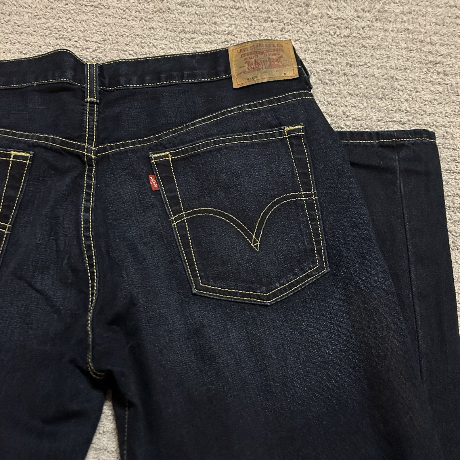 NWT Deadstock Vintage 2003 Levi’s Nouveau 515 Boot Cut Jeans Y2K Low-Rise Sz 14