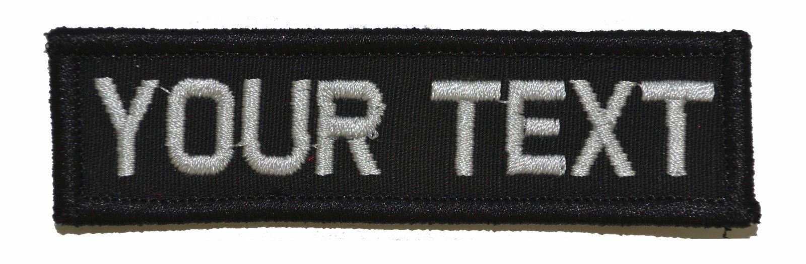 Custom Made 1×3 Military/ Funny Patch with Hook and Fastener