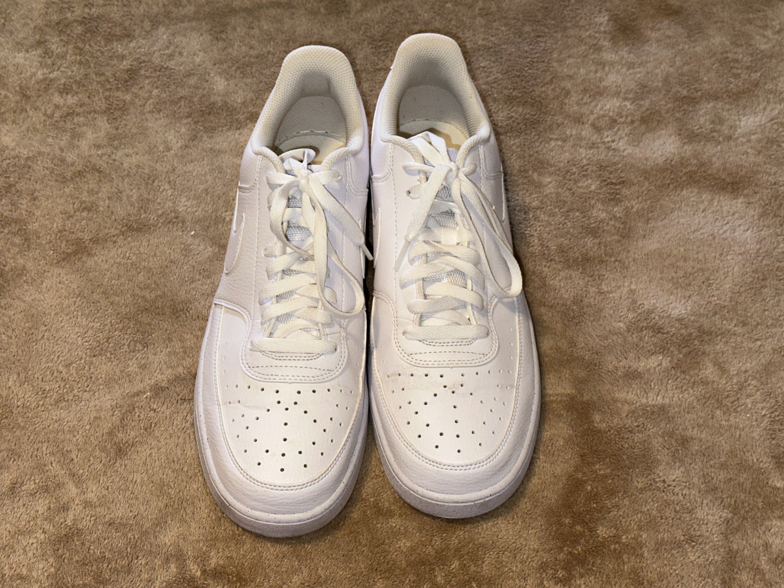 Nike Court Vision Low White DH2987-100 Men Size 12 Lightly Used Trainer Classic
