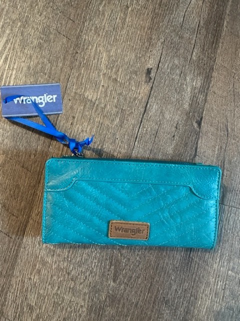 Wrangler Minimalist Wallet for Women, Zip Closure, Credit Card Storage, NWT