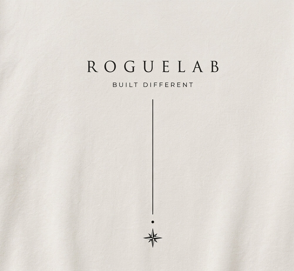 ROGUELAB Original Heavyweight 260 GSM Cotton Graphic T-Shirt Unisex