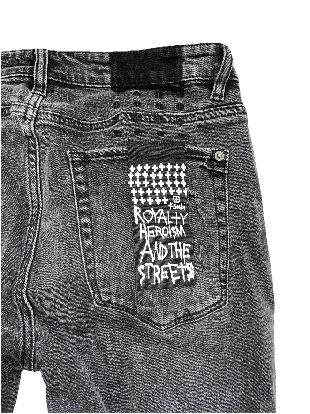 Ksubi Jeans Van Winkle Black Men’s 32×32