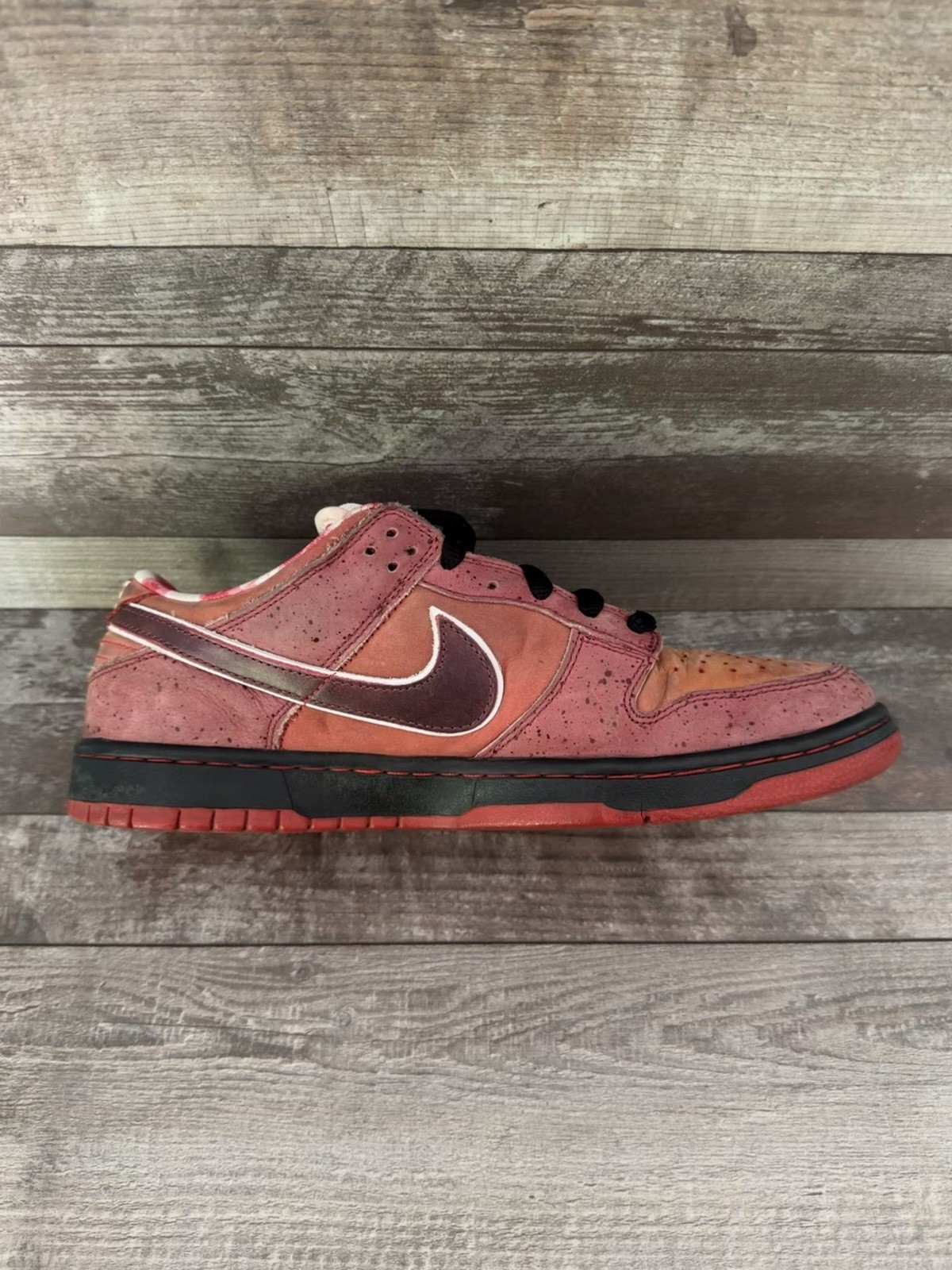 Nike Red Lobster 🦞 Dunk Low Premium SB Skateboarding Shoes Red US 10.5