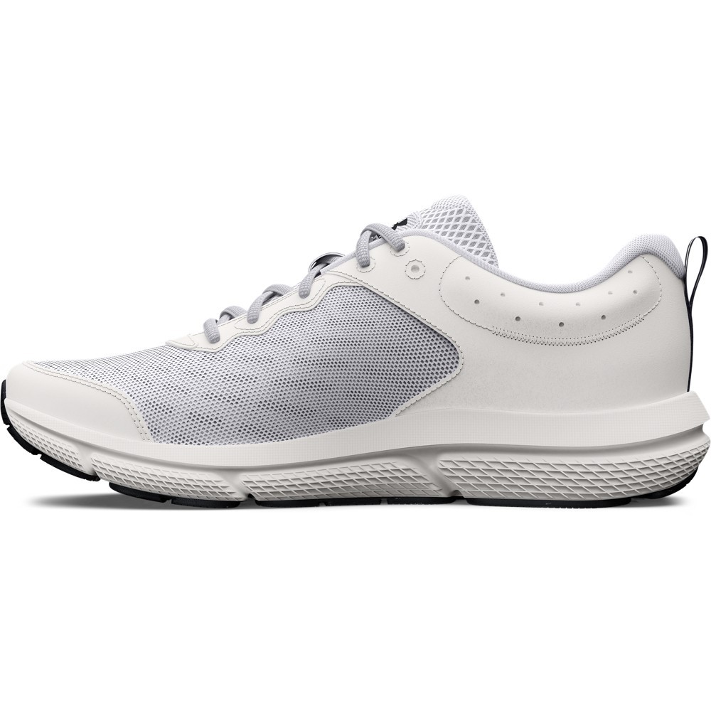 UA 3026175 Men’s Charged Assert 10 Running Shoes – White/Black – Size 8.5