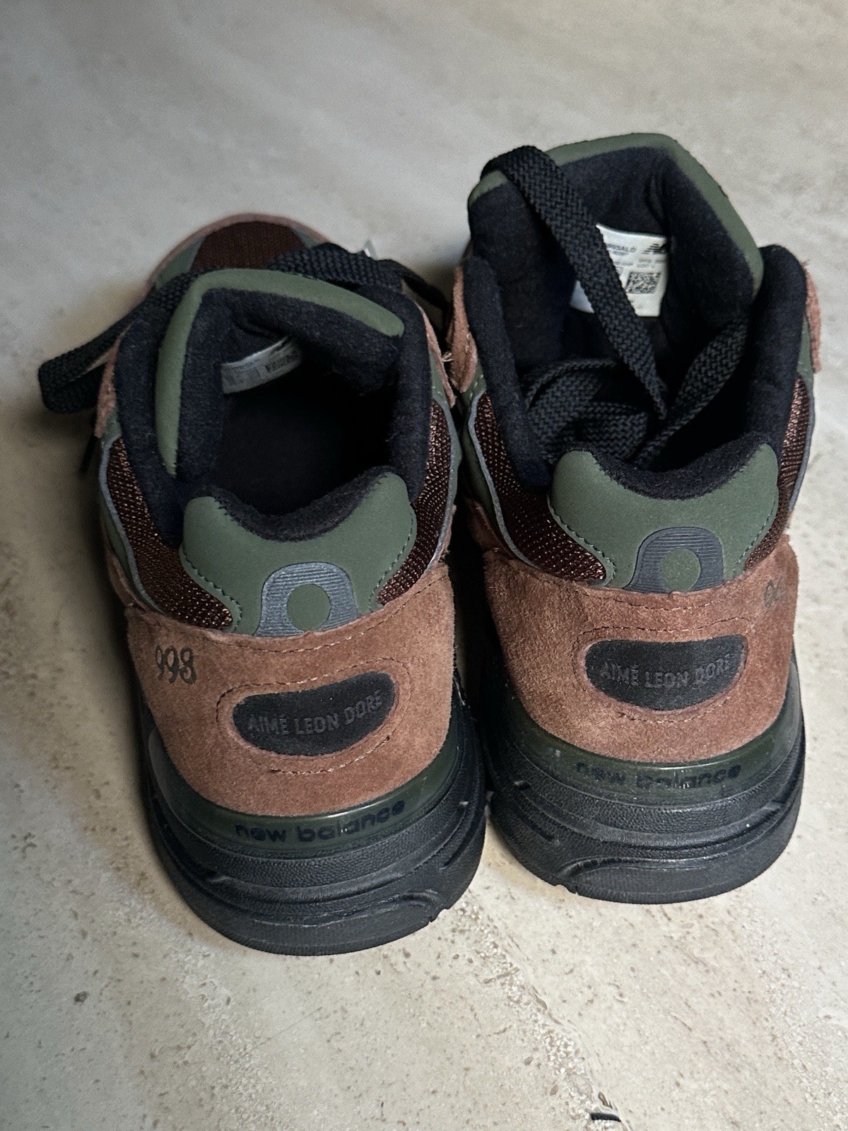 New Balance Aimé Leon Dore 993 Made in USA Beef & Broccoli MR993ALD