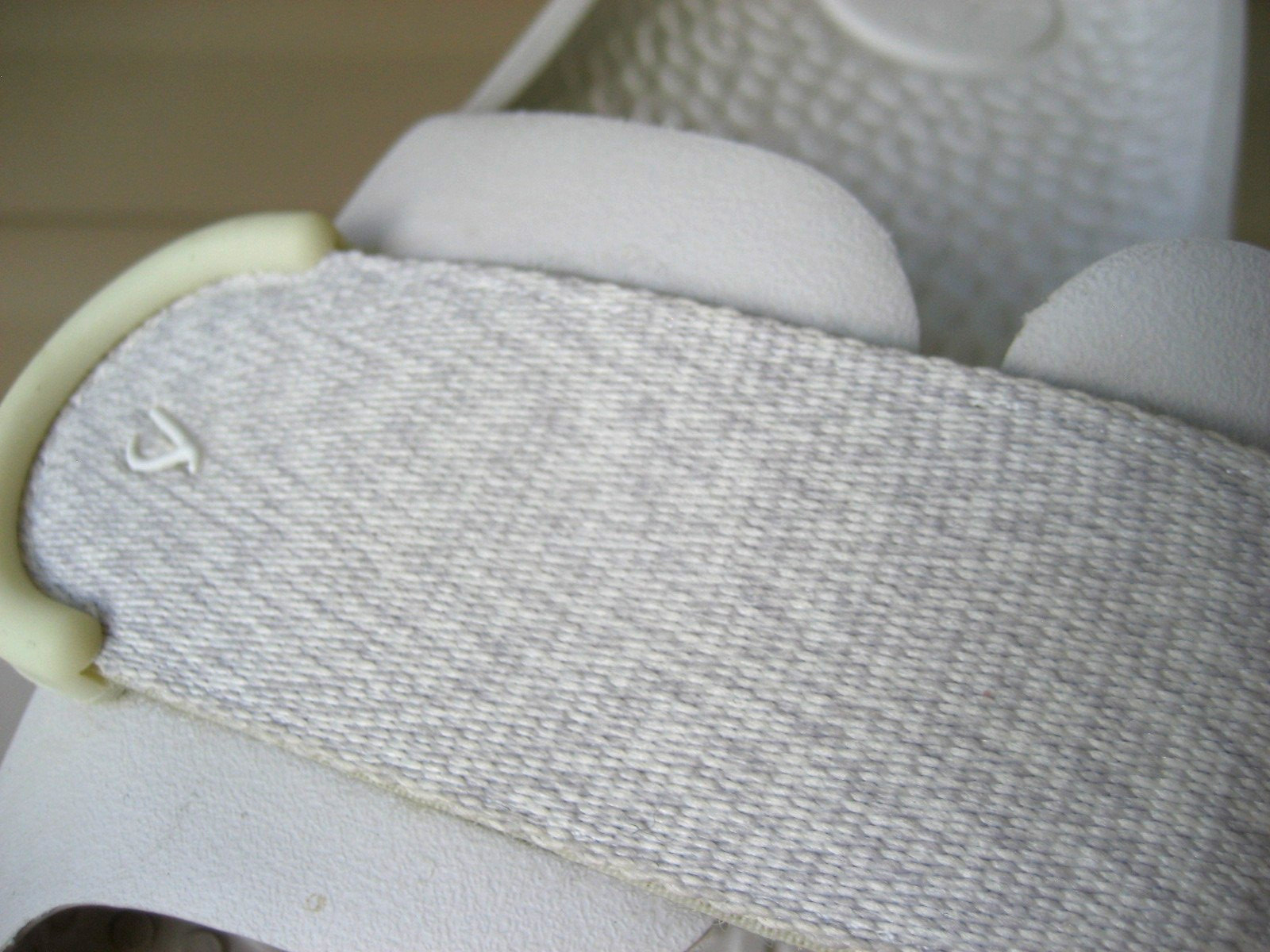 Allbirds Sugar Slider Sandals Womens 13 Mens 11 white Adjustable Strap Sugarcane