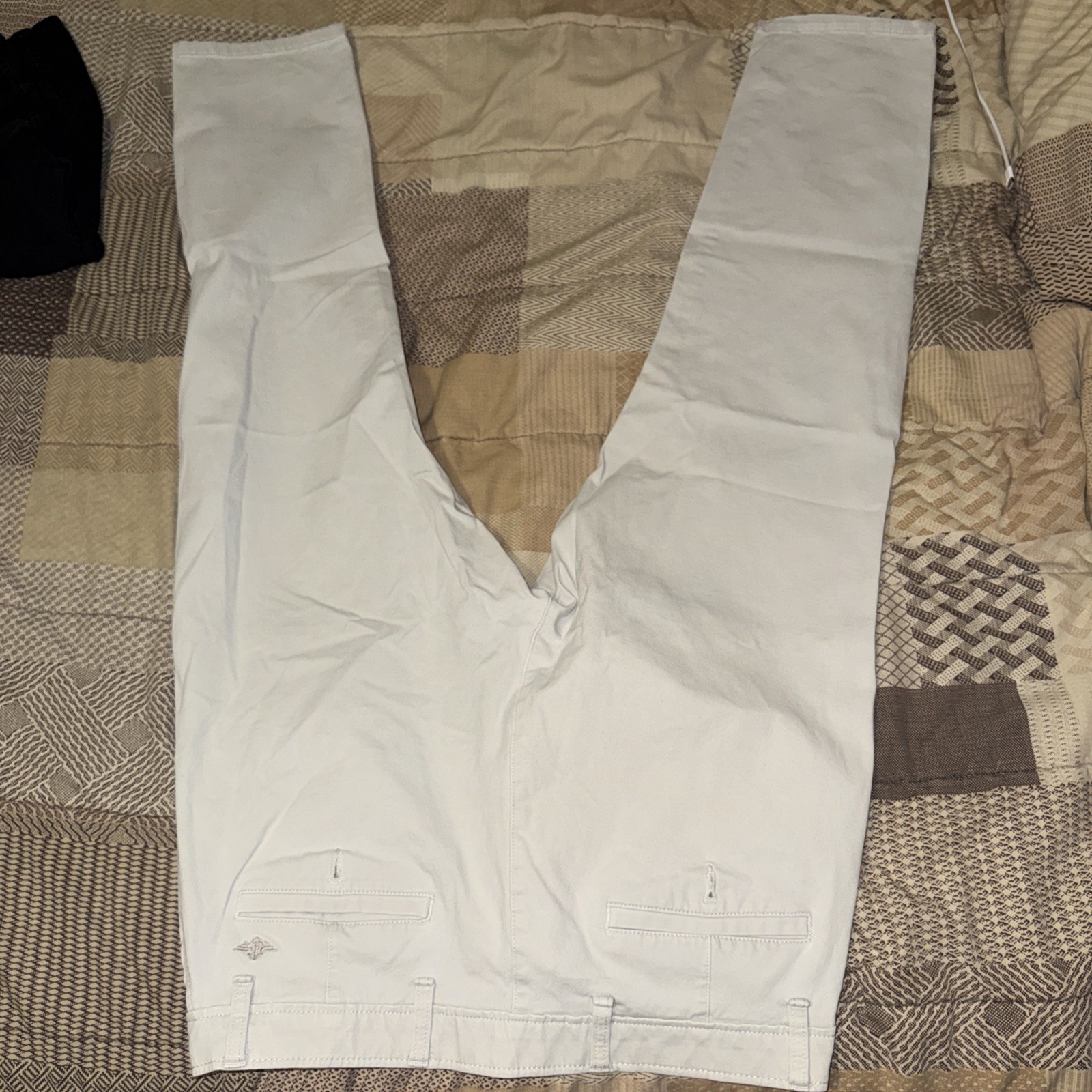 Dockers Tech Chino Pants Mens 34×29 Khaki Slim Fit Stretch Performance Golf