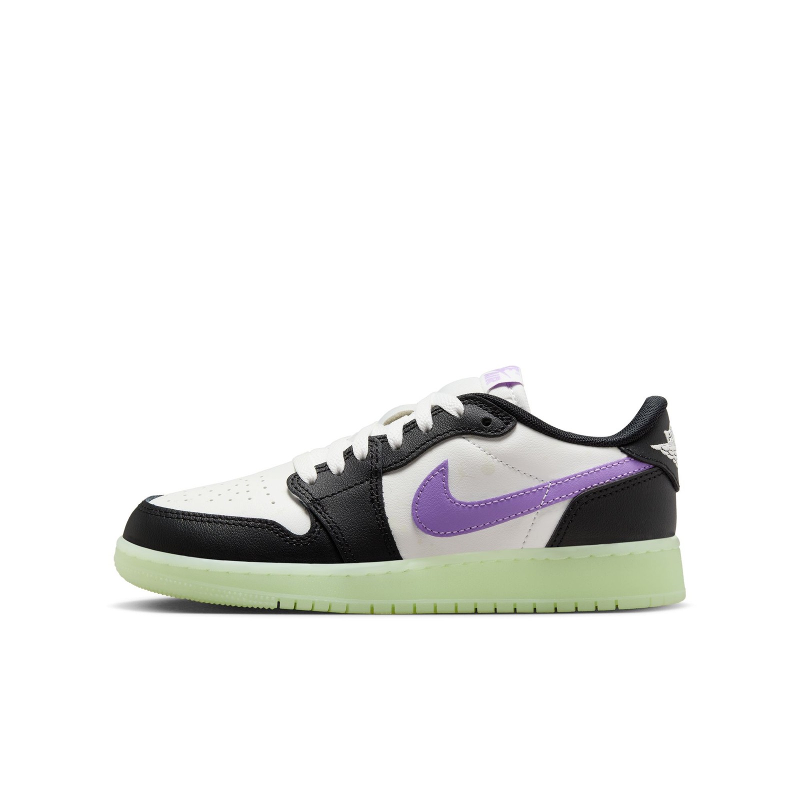 AIR JORDAN 1 RETRO LOW OG GS BLACK RASPBERRY