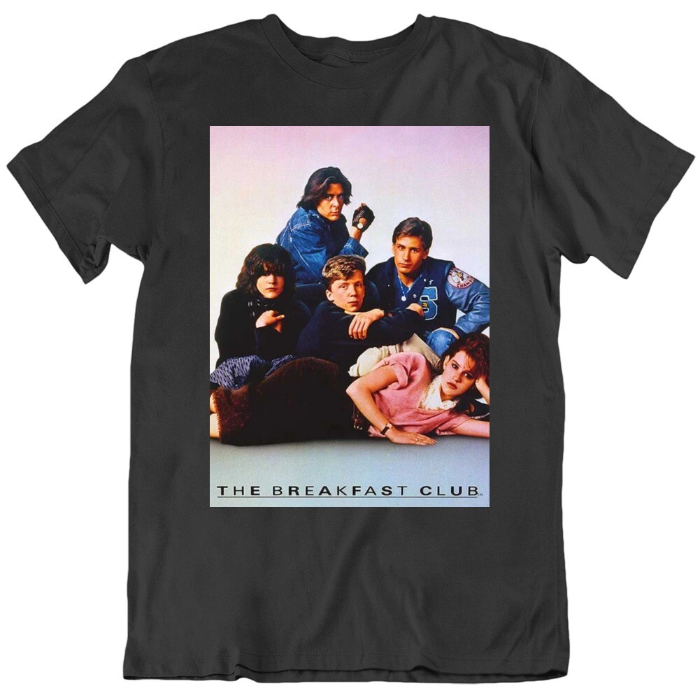 80’s Movie The Breakfast Club Retro Movie Poster T Shirt