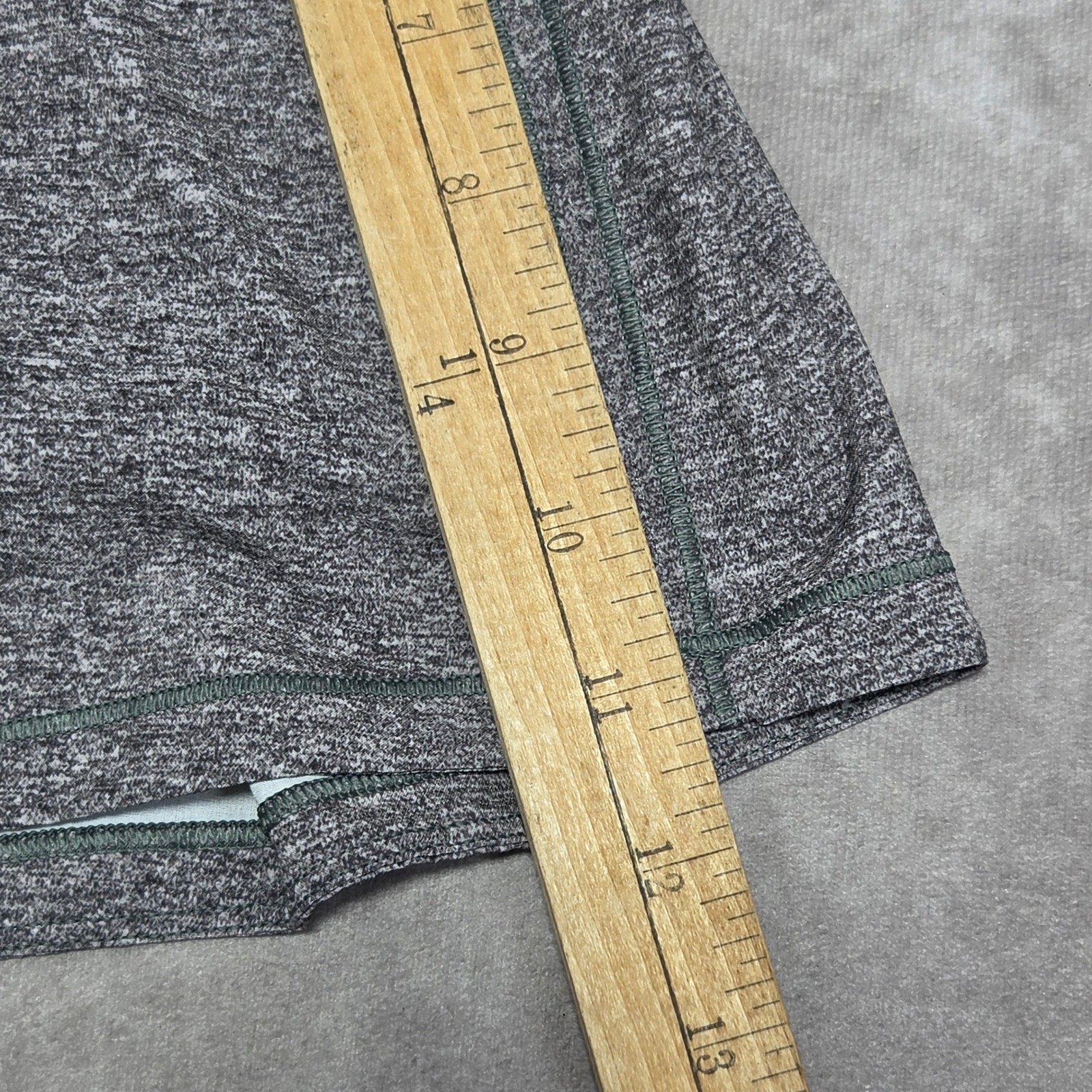 Lululemon Pace Rival Skirt Gray Space Dye Pleated Tennis Skort Size 6 Reg