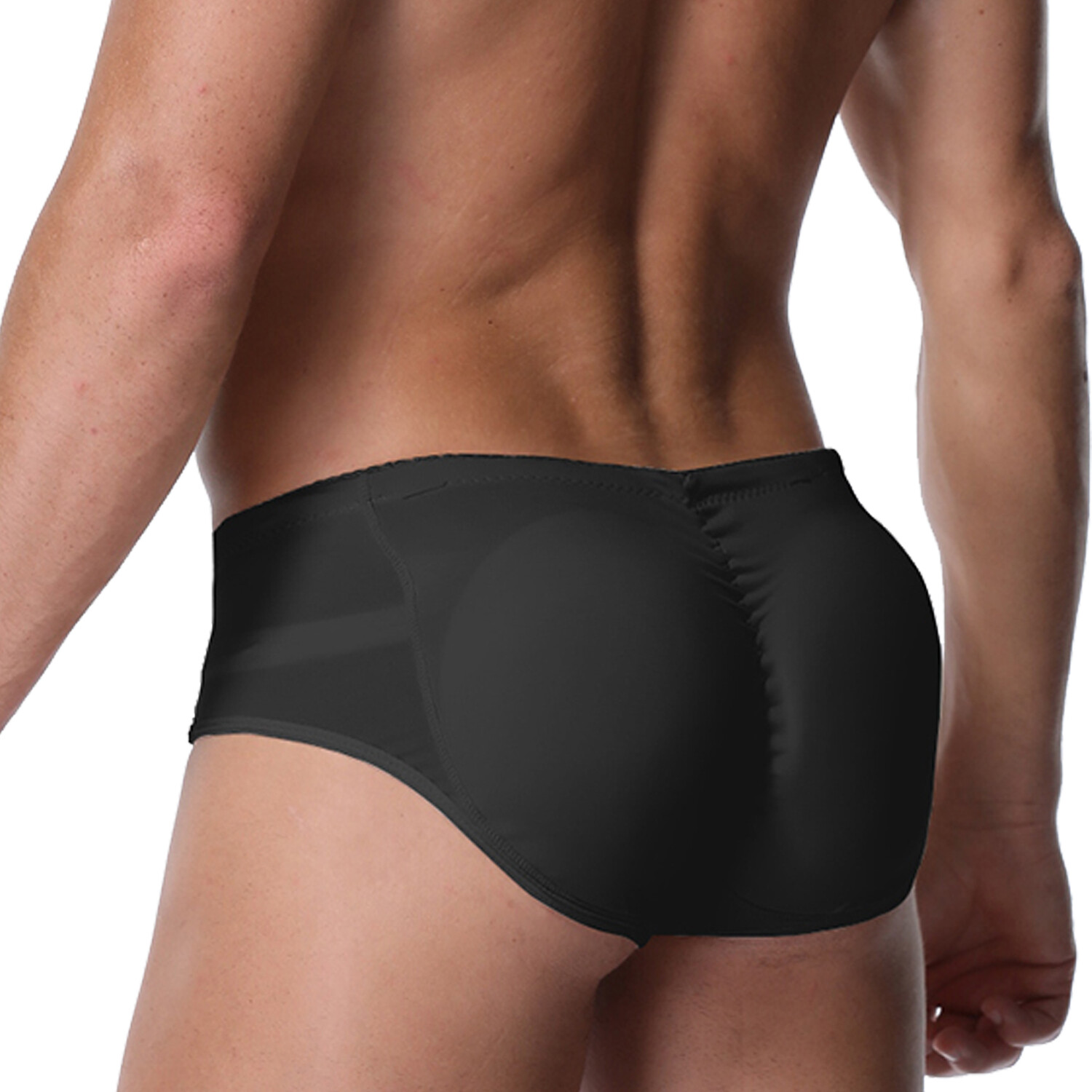 Men Padded Butt Hips Enhancer Body Shaper Panties Fake Ass Underwear Briefs US