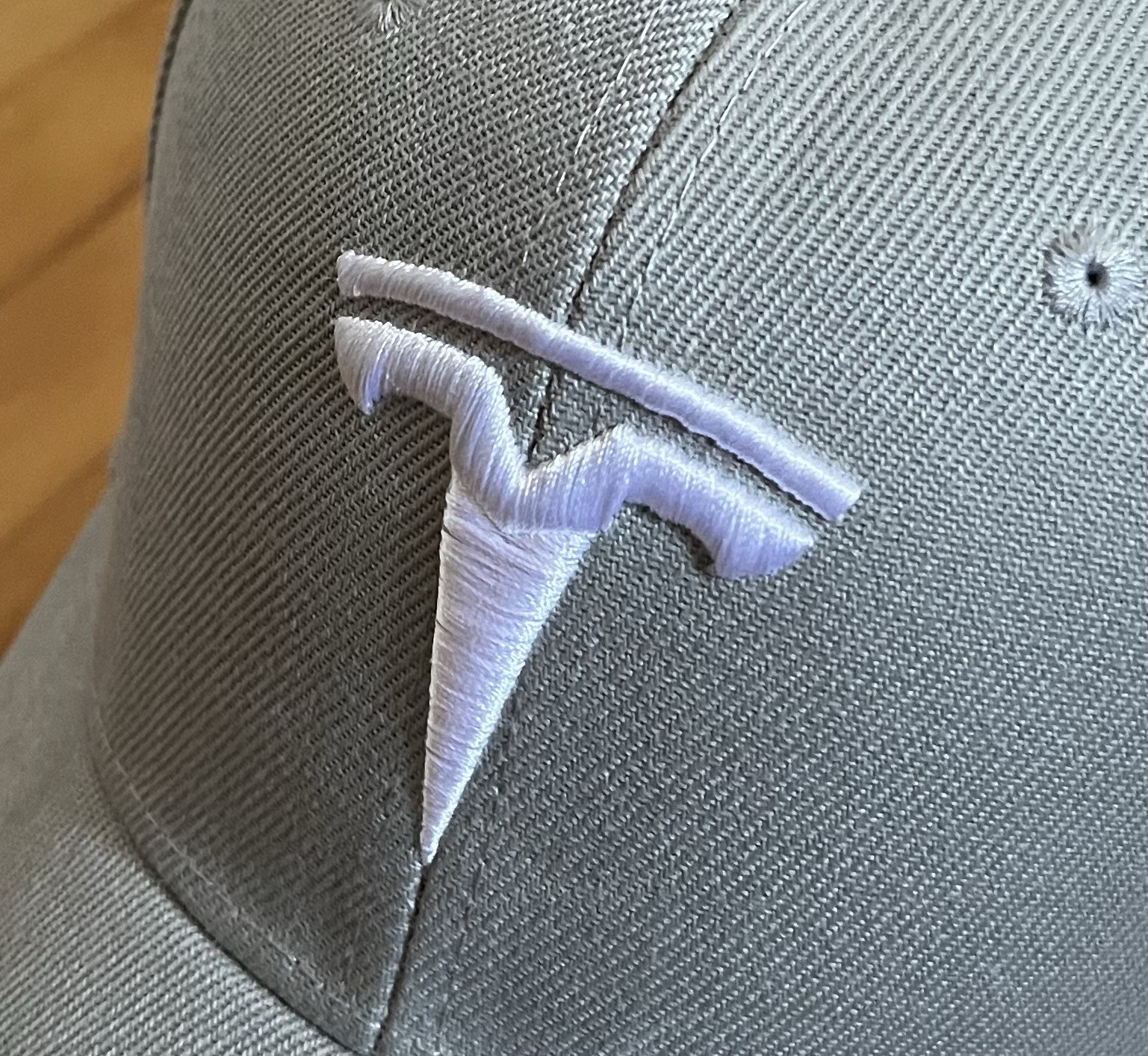 Auto-Car Tesla Symbol Baseball Cap. *** A hat worth more than its price.