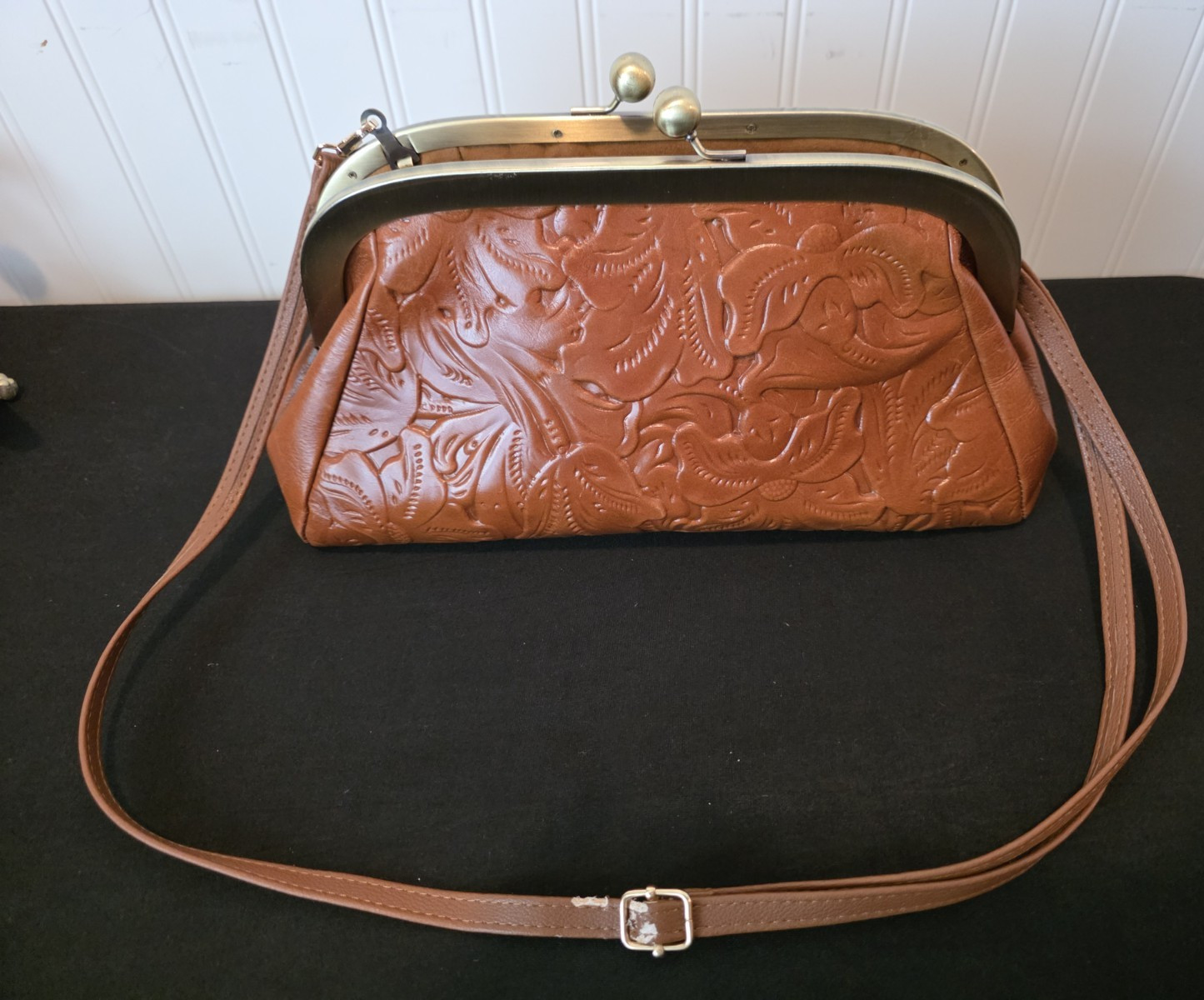 Patricia Nash Embossed Crossbody Bag, Medium, Detachable Strap