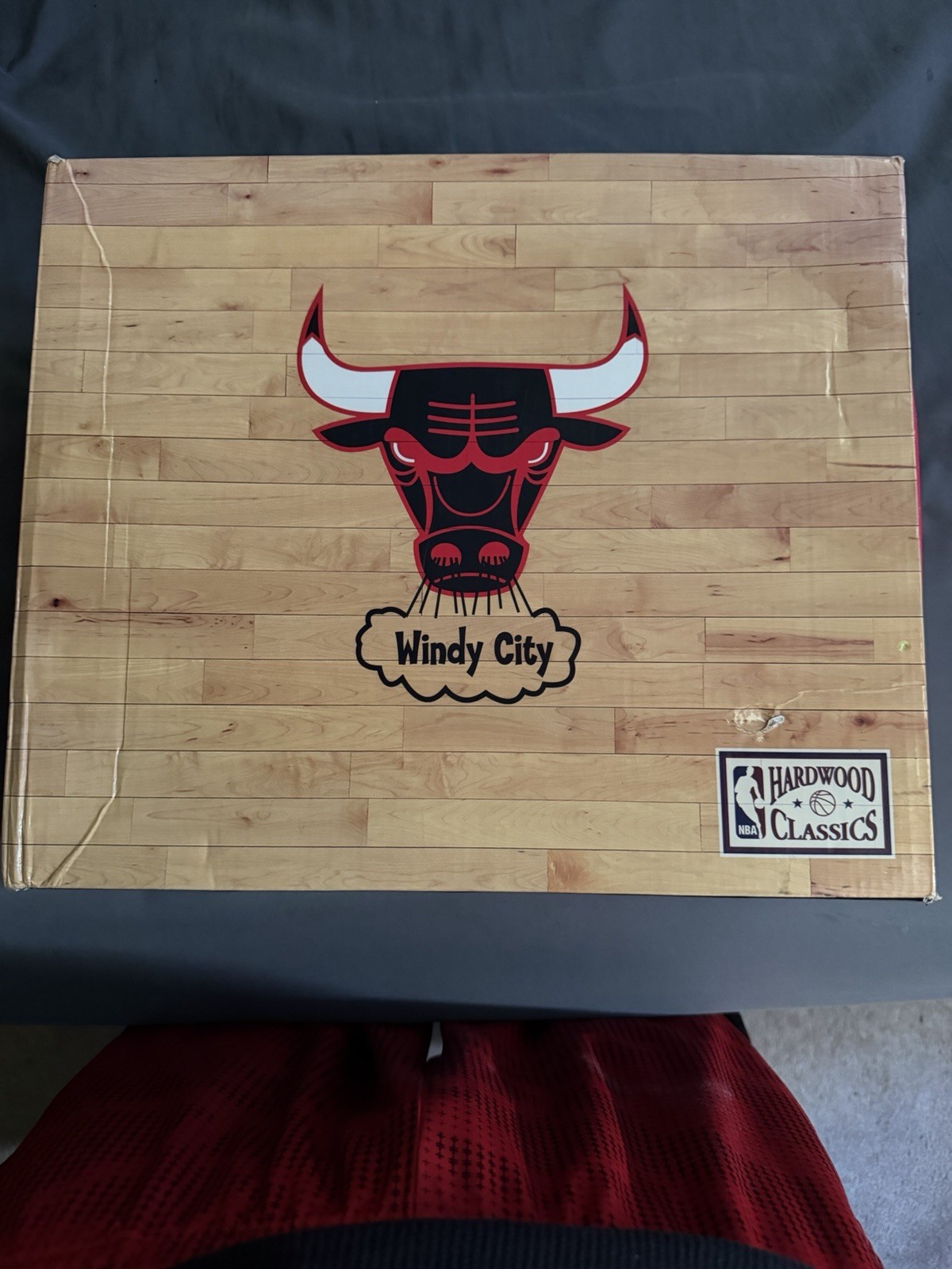 Timberland Mitchell & Ness Chicago Bulls Nubuck Lug Sole Boots Black/Red US 9