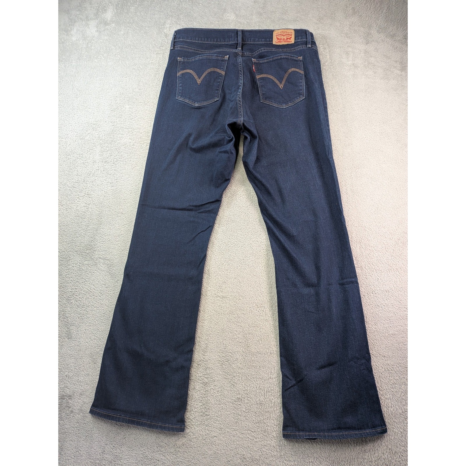 Levis Curvy Bootcut Jeans Mens Dark Wash Indigo Denim 57970-0010 W32 L32