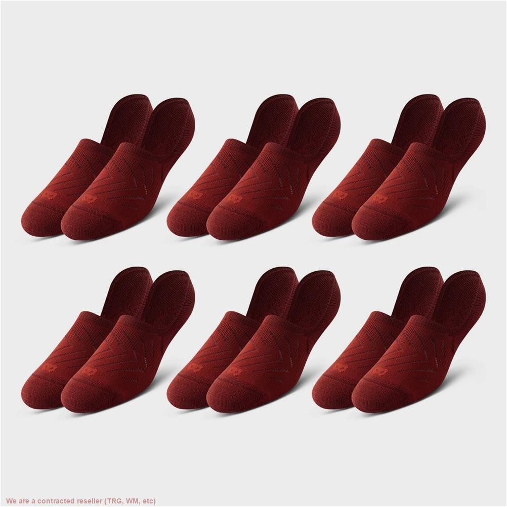 Pair of Thieves Men’s 6pk No Show Socks – Dark Red 6-12 *SEE DEAL!!!*