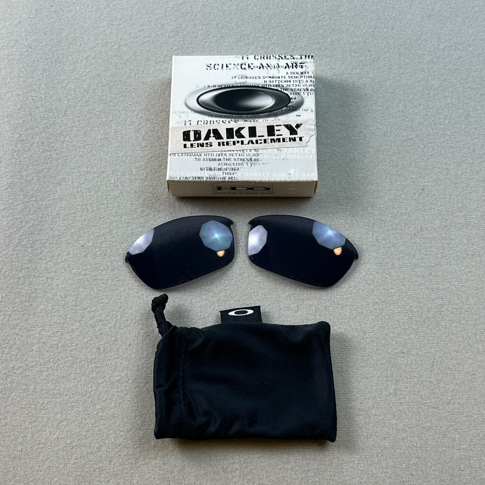 Oakley Flak Jacket Lens Replacement Grey 2005 #16-572