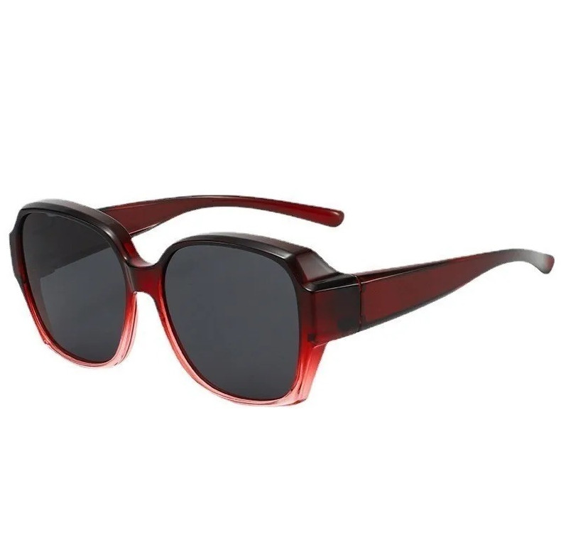 1pc Polarized Fit Over Sunglasses UV400 Foldable Eyewear Cover – NEW