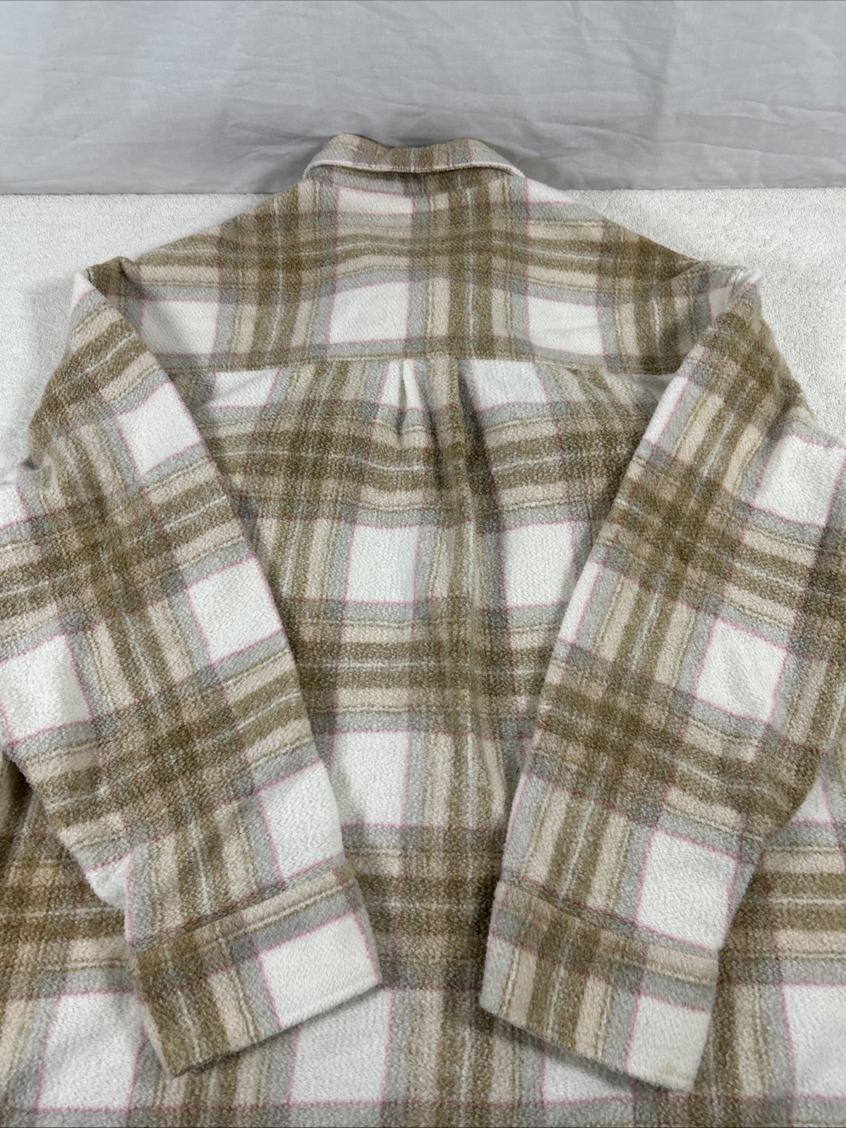 American Eagle Women’s Soft Flannel Size XL Button Up Shirt Plaid