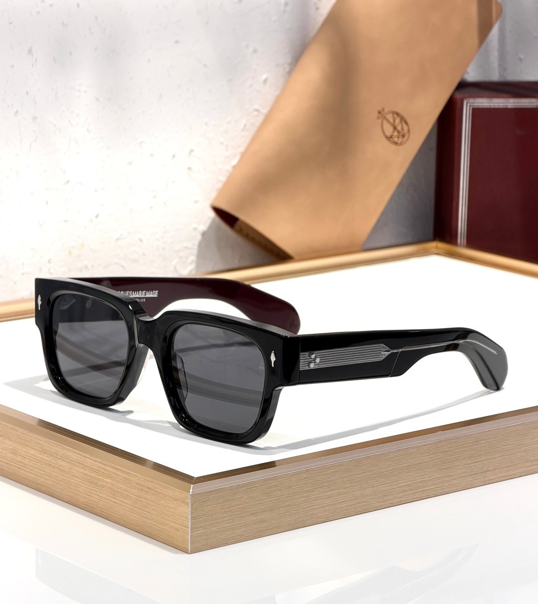 High Quality JMM ENZO Sunglasses Women Square Fashion Ultraviolet-proof Men