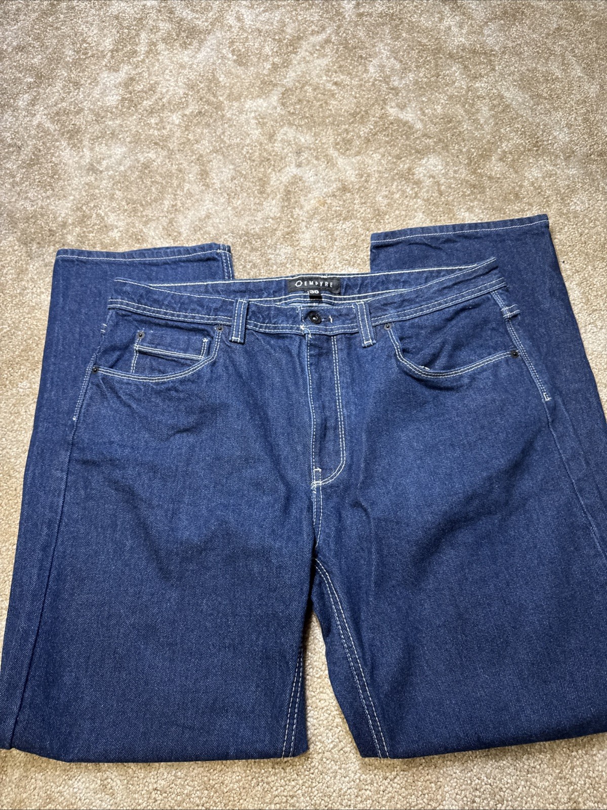Empyre Skids Boot Denim Men’s Size 36 x 31 Blue Stretch Denim Medium Wash