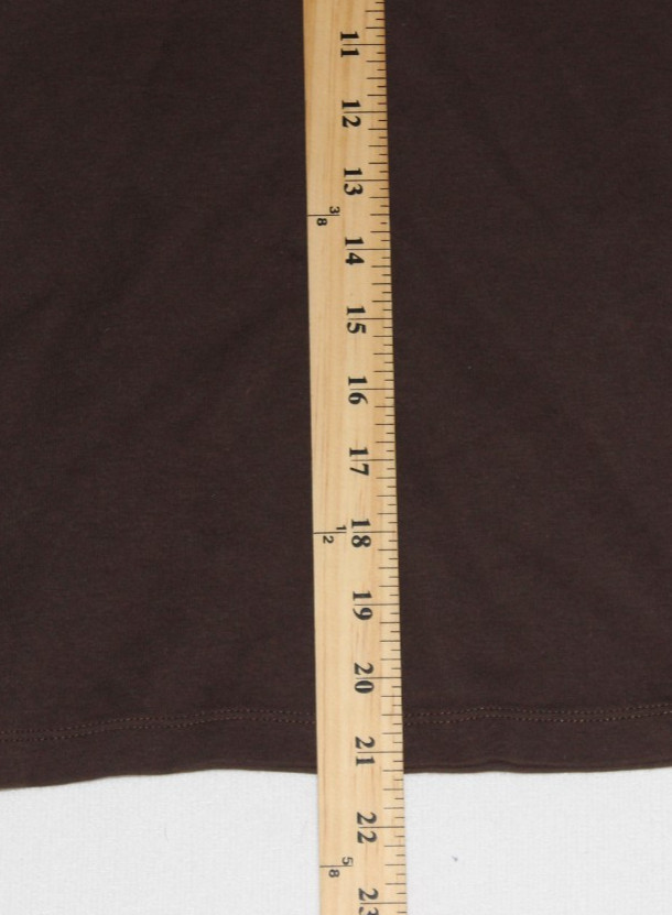 St John’s Classic Mock Top Women’s Size S Brown Long Sleeve Pullover Capsule