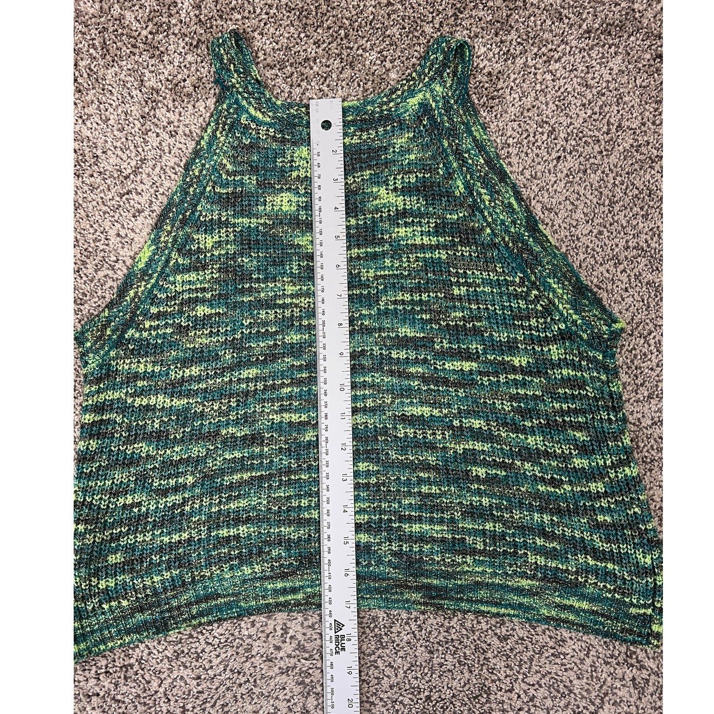 Earthbound Trading Co. Women’s XL Boho Granola Girl Fairycore Grunge Crop Tank