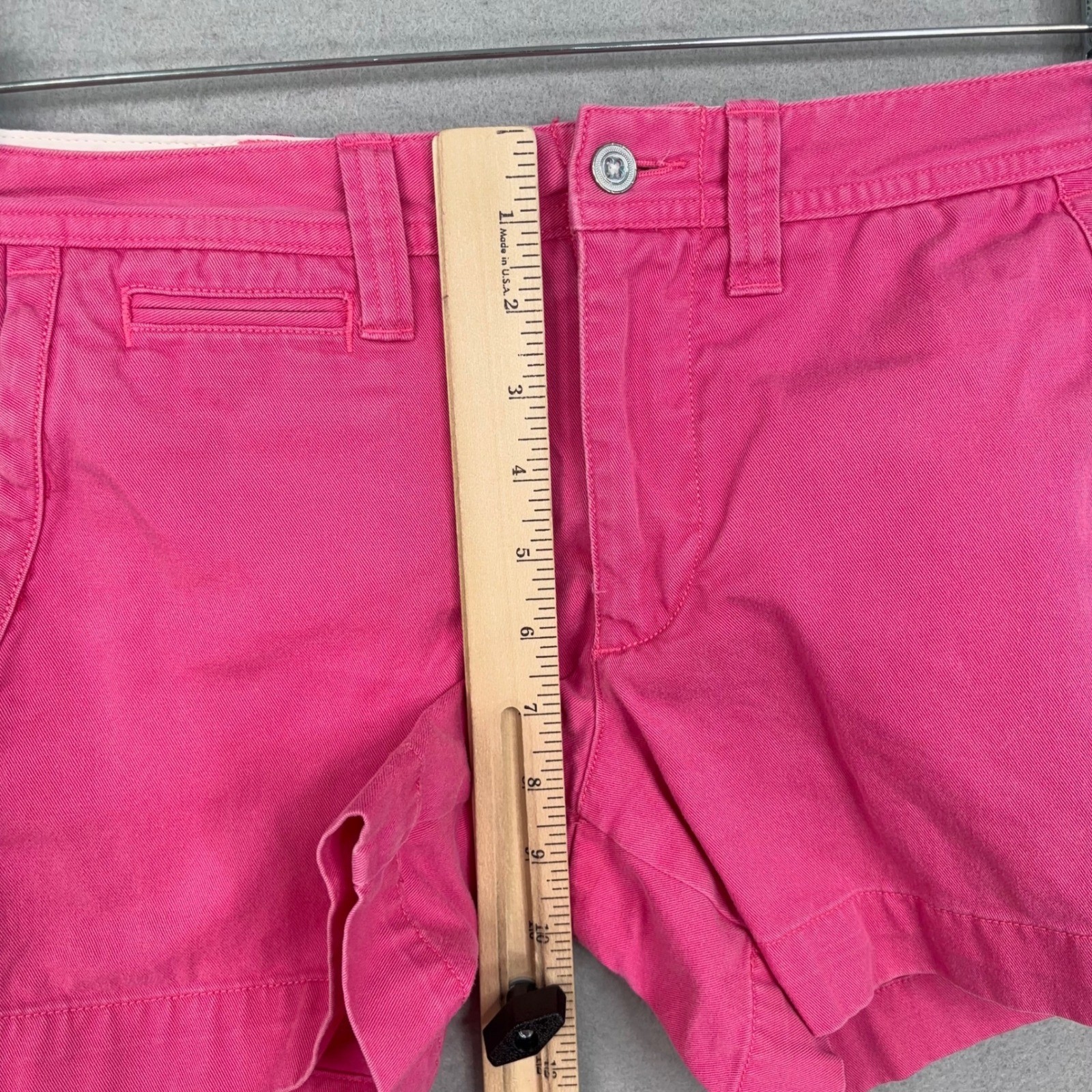 Polo Ralph Lauren Shorts Womens 2 Pink Chino Classic Preppy Summer Coastal