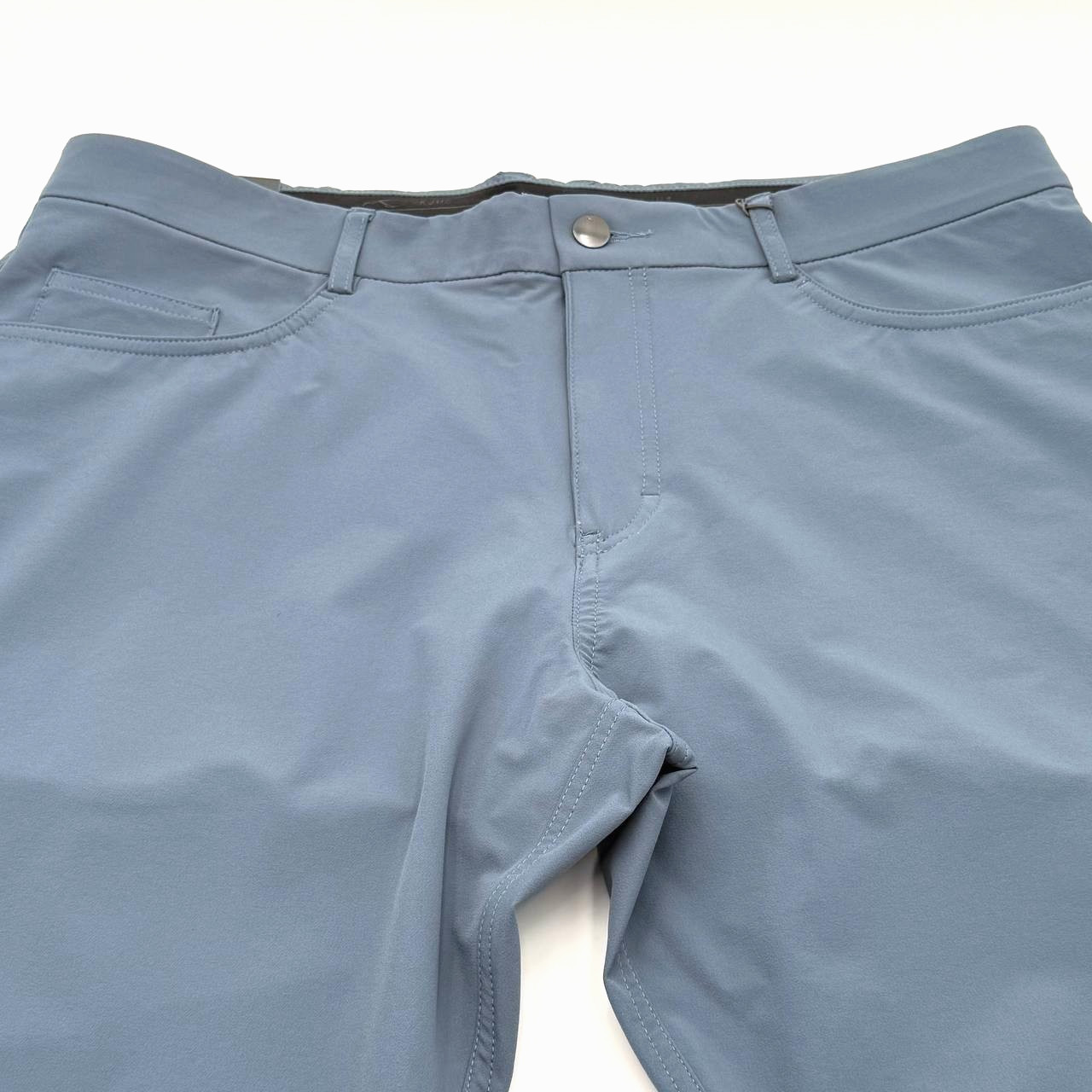 KJUS Ike Performance Golf Pants Tailored Fit 5 Pockets Steel Blue MG20-HO2
