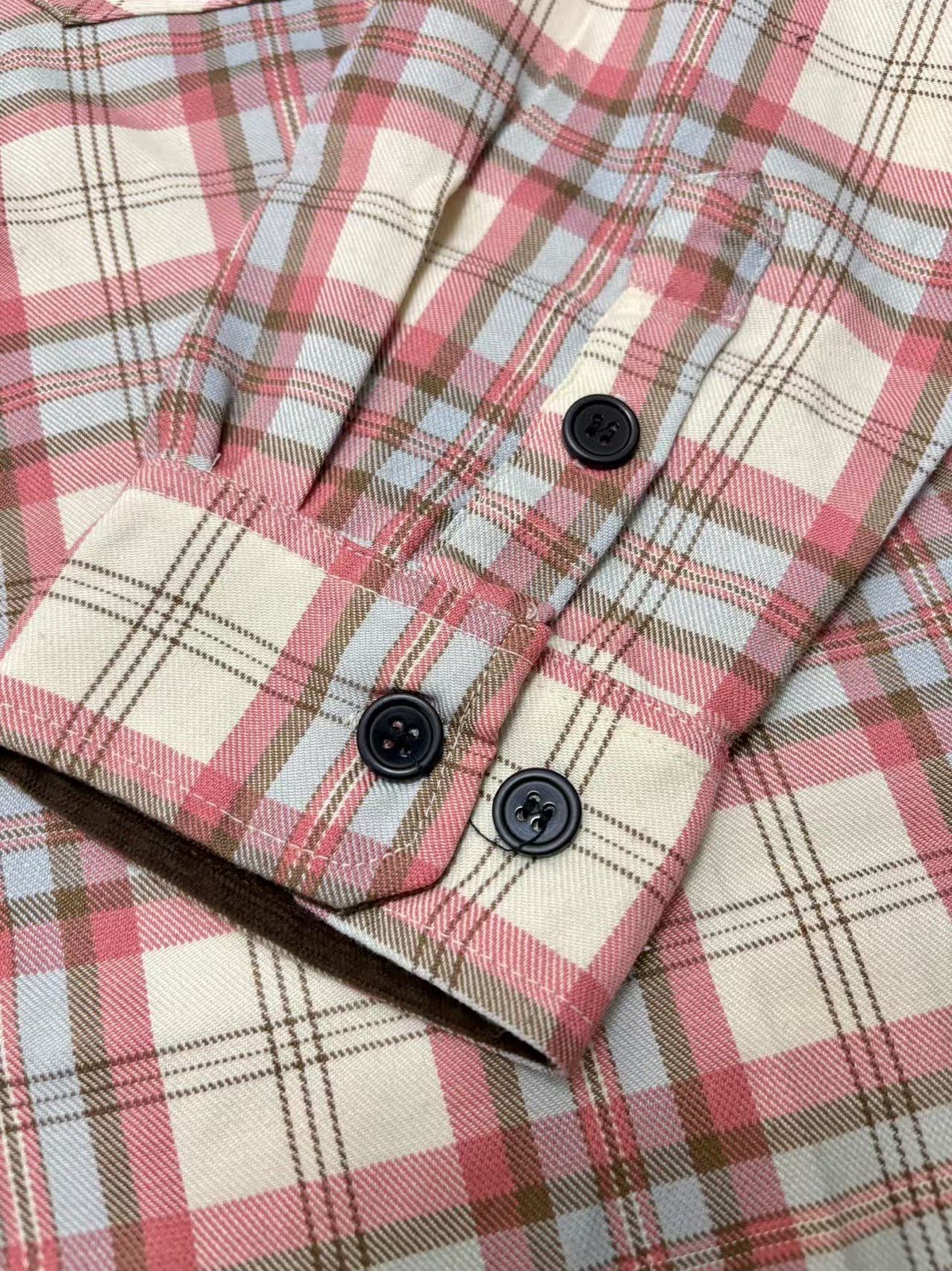 Long Sleeve Button Shirt Men’s Size 2XL Flannel Cotton Blend