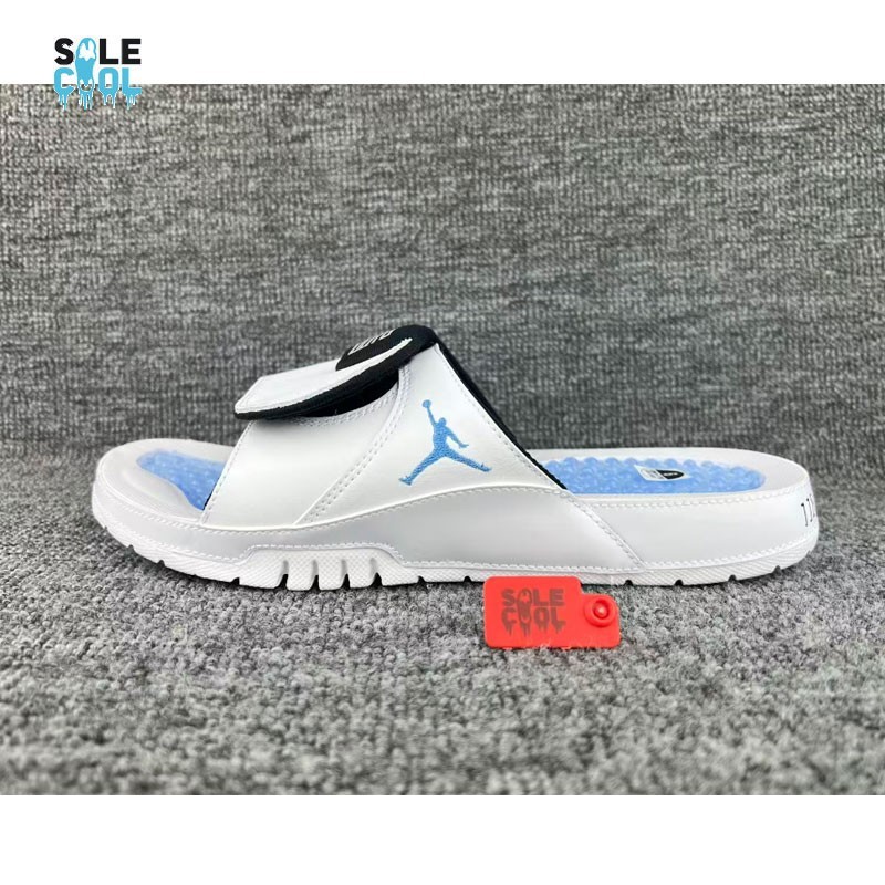 Air Jordan Hydro XI 11 Retro Slides White Blue Black Men’s Sandals FN2452-104