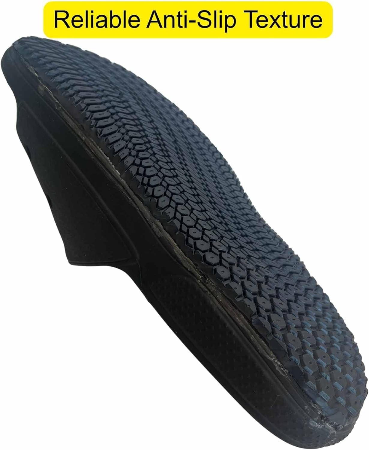 Shoe Sole Repair Rubber Anti-Slip Soles, Boot Sole Replacement 4mm Thick, Cut…