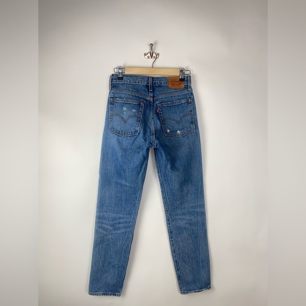 Levi’s Wedgie Icon Fit Jeans Distressed Partner In Crime High Rise 22861-0024 24