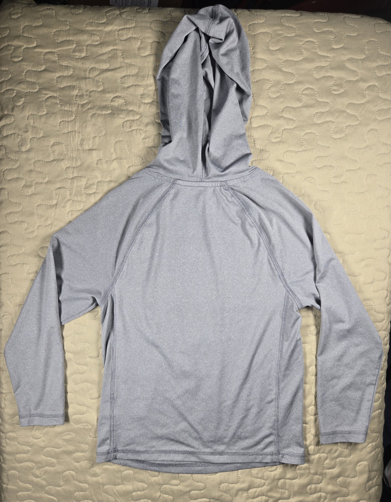 Gerry Boys Gray Pullover Hoodie Long Sleeve Pockets Logo Size XS (5/6)