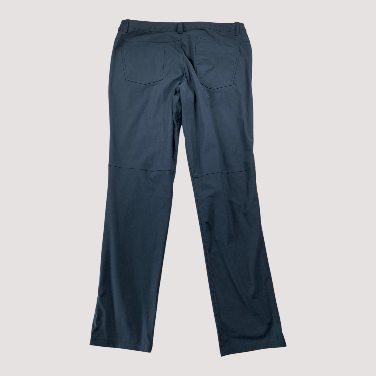 Lululemon ABC Pant Classic Men 36×33 Black Warpstreme Performance 2 -Way Stretch