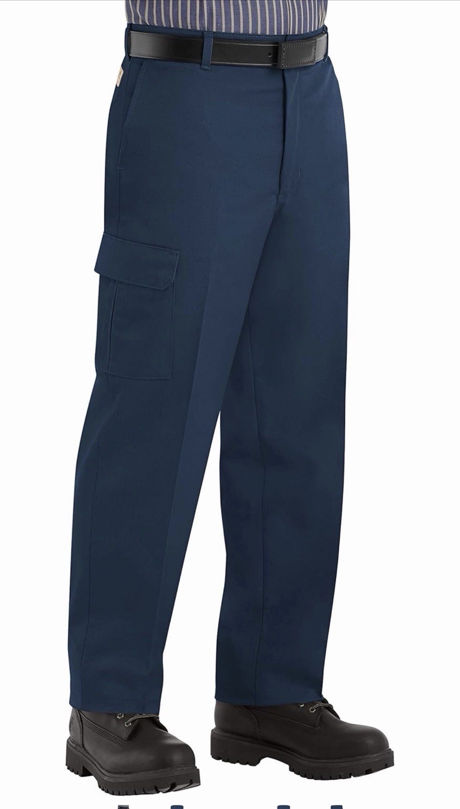 Red Kap PT88 Mens Industrial Cargo Pant 30Wx32L Dark Blue
