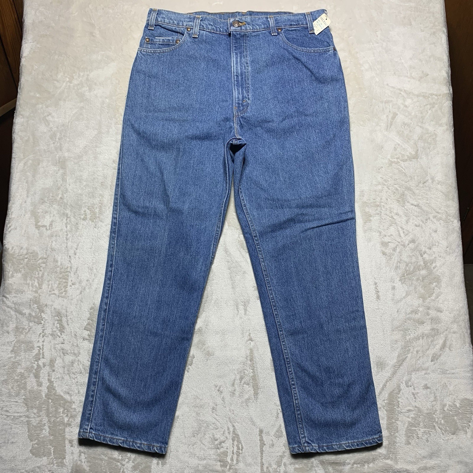 NEW Vintage 90s Levi’s 540 Jeans Men’s 38×30 Brown Tab Relaxed Fit Loose USA