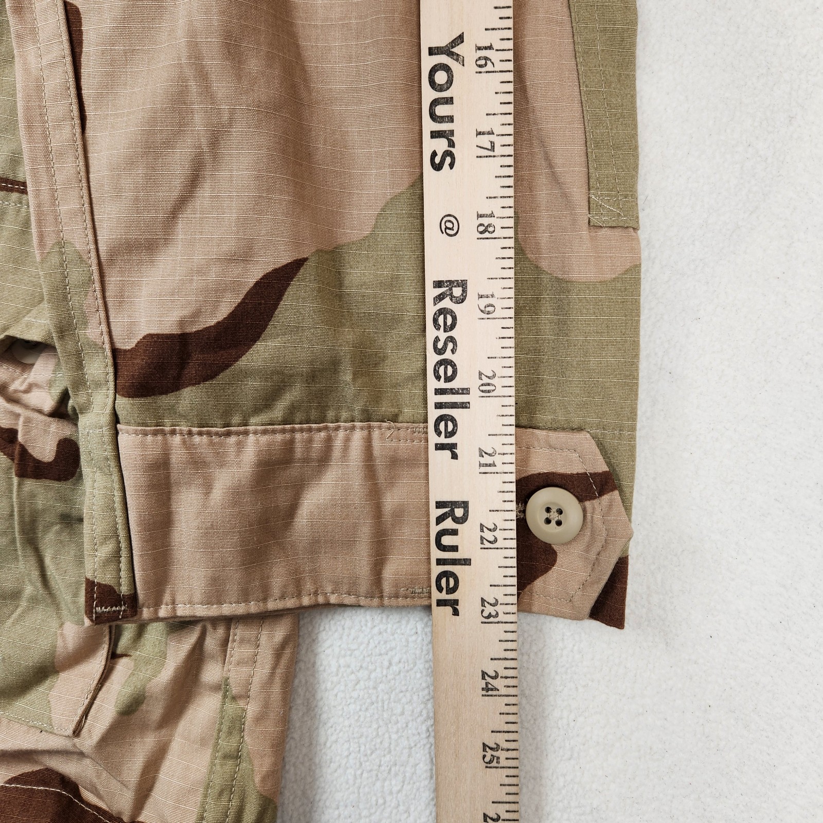 Tru-Spec Jacket Mens Medium Regular Camo 3 Color Desert BDU USAF Air Force Patch
