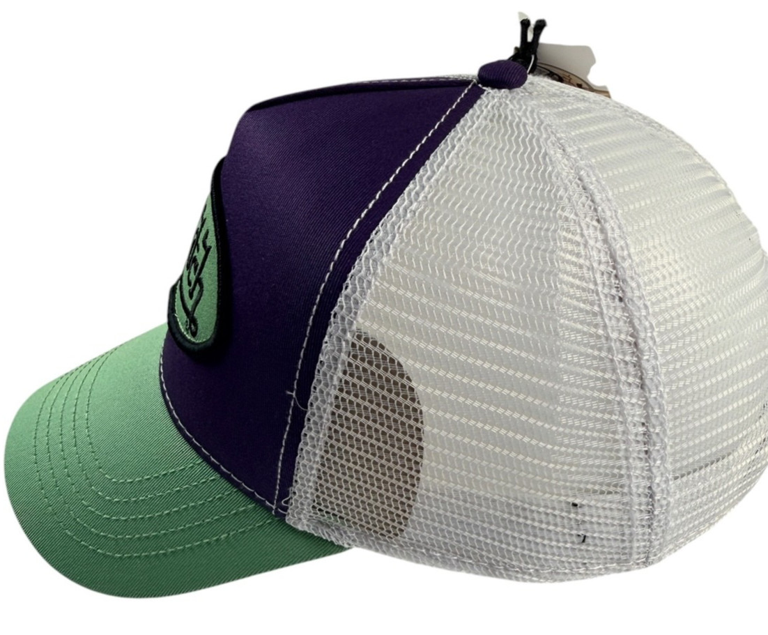 Von Dutch Hat (DARK MAGENTA) Mesh Snapback Trucker One Size BRAND NEW W/ TAGS!