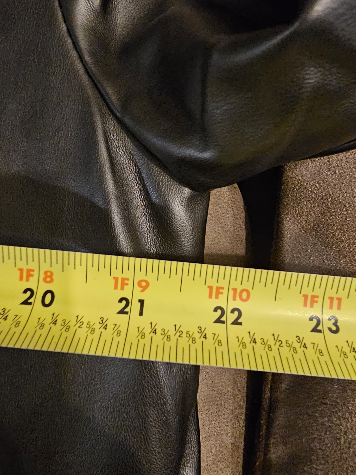 R Rosso Black and Gold Leather Button Up Jacket Men’s Size Medium Made In Italy