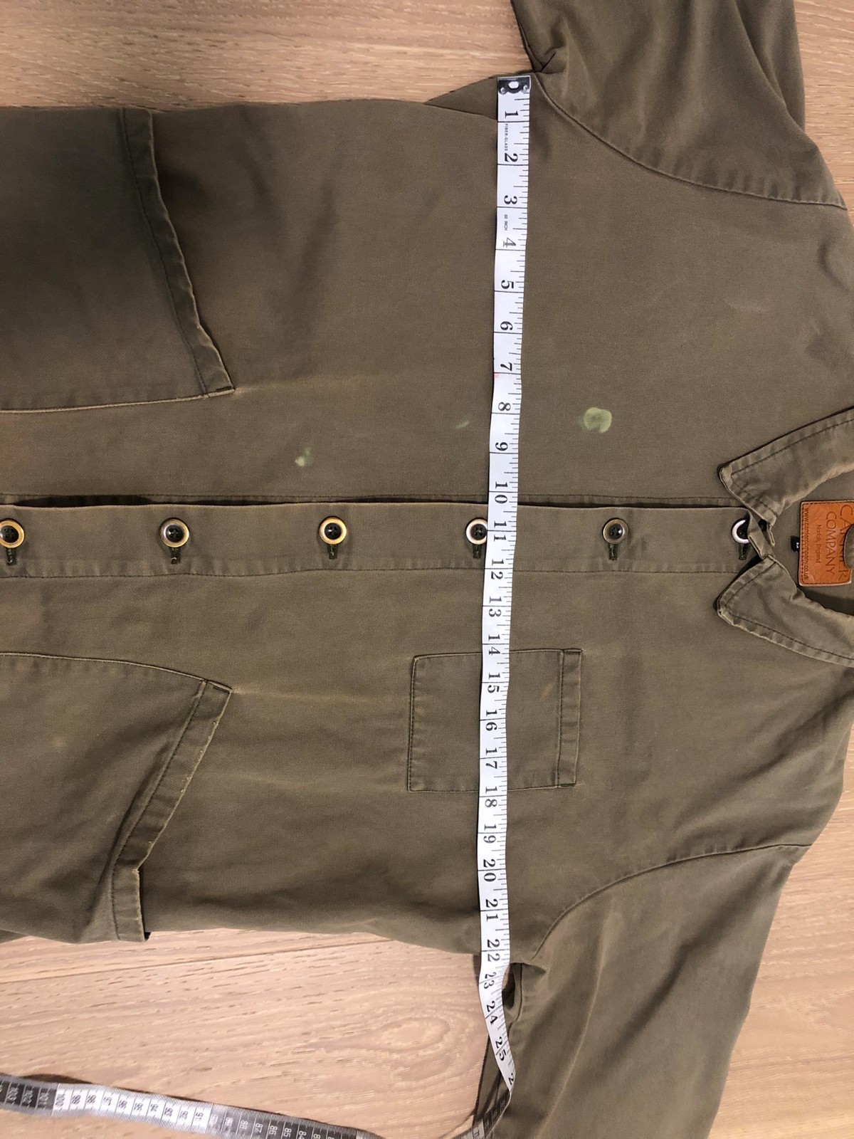 Carrier Company Norfolk Work Jacket Olive Size M