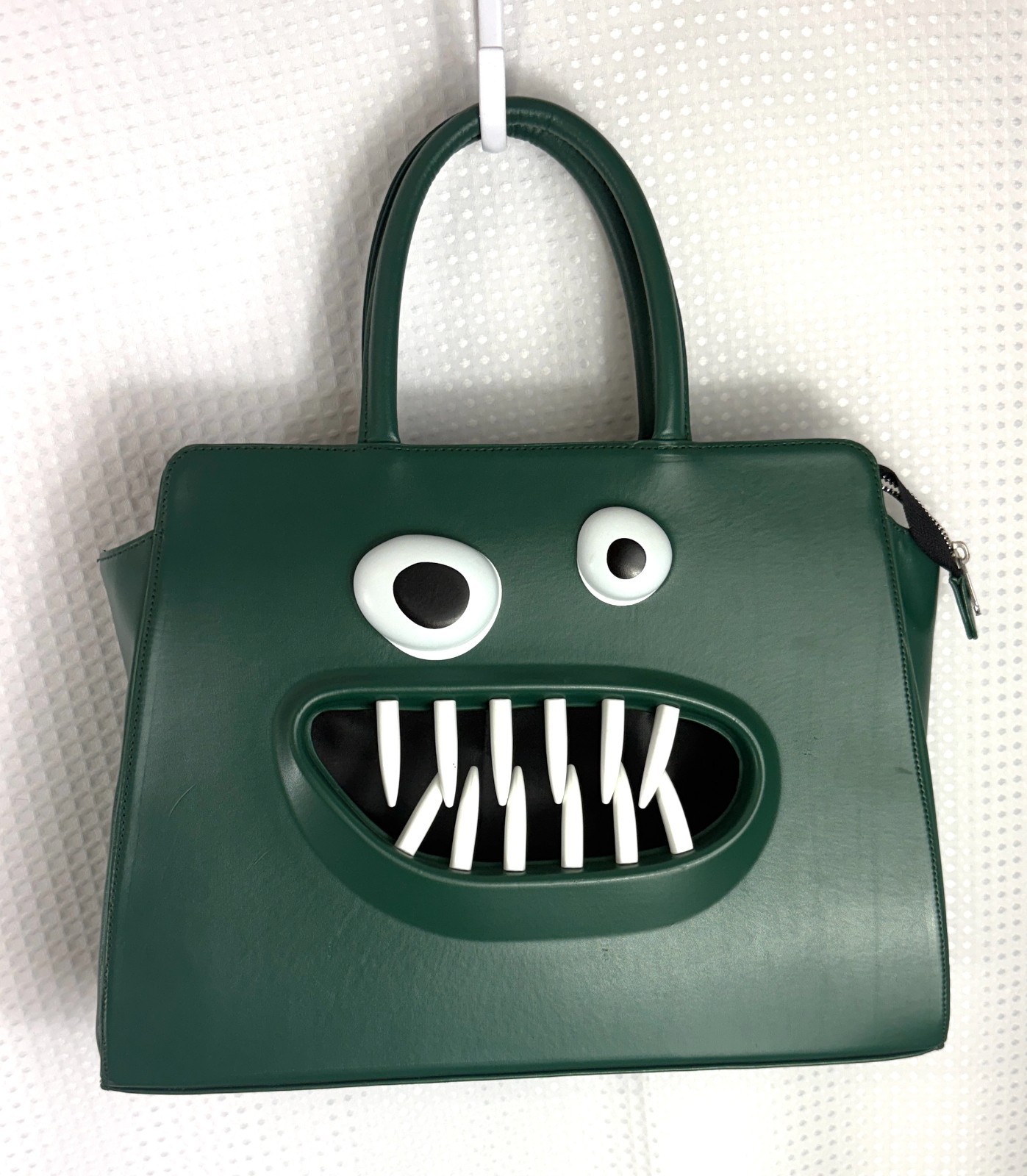 Edward Skeletrix Syckli Large Green Monster Bag Collectible Crossbody Very Rare