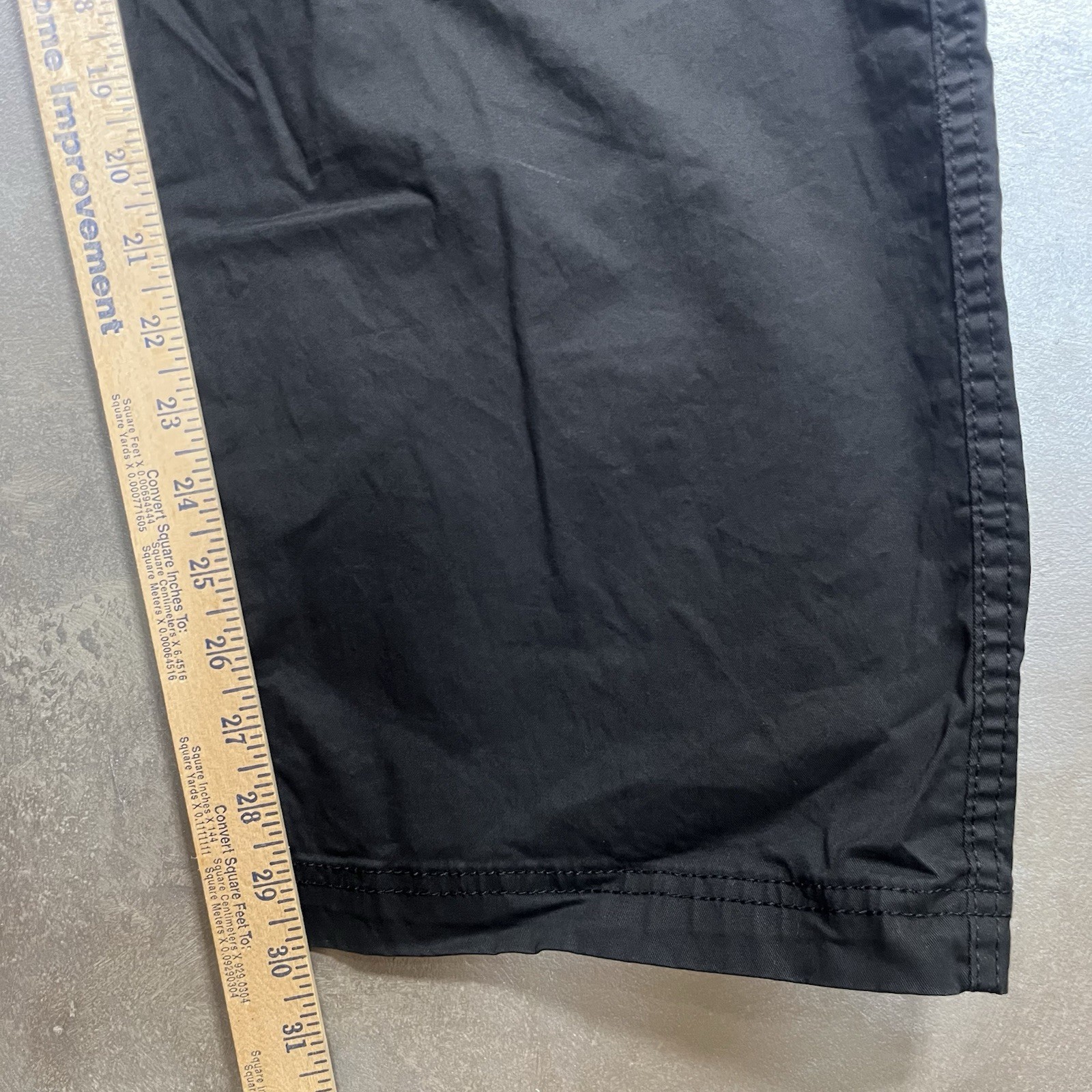 No Boundaries Drawstring Cargo Pants Men’s Size XL 40-42 Black Snap Pockets