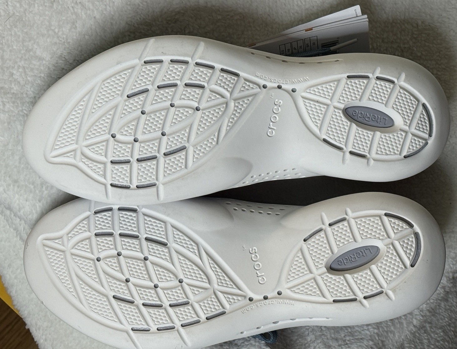 Crocs Men’s LiteRide 360 Pacer Sneakers Blue Steel Gray Size Mens 8