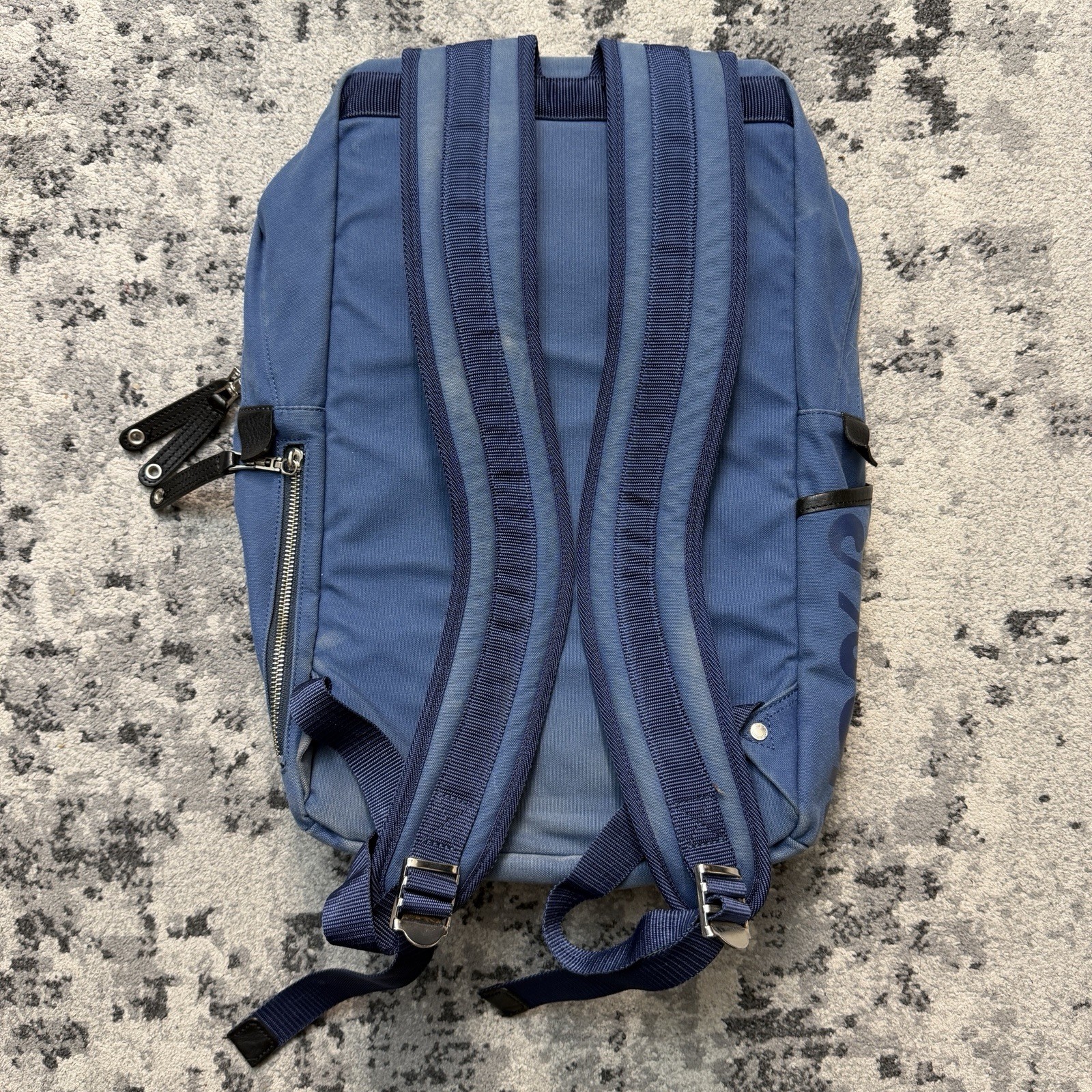 Master Piece MSPC Push Connection Backpack Cow Leather Made In Japan