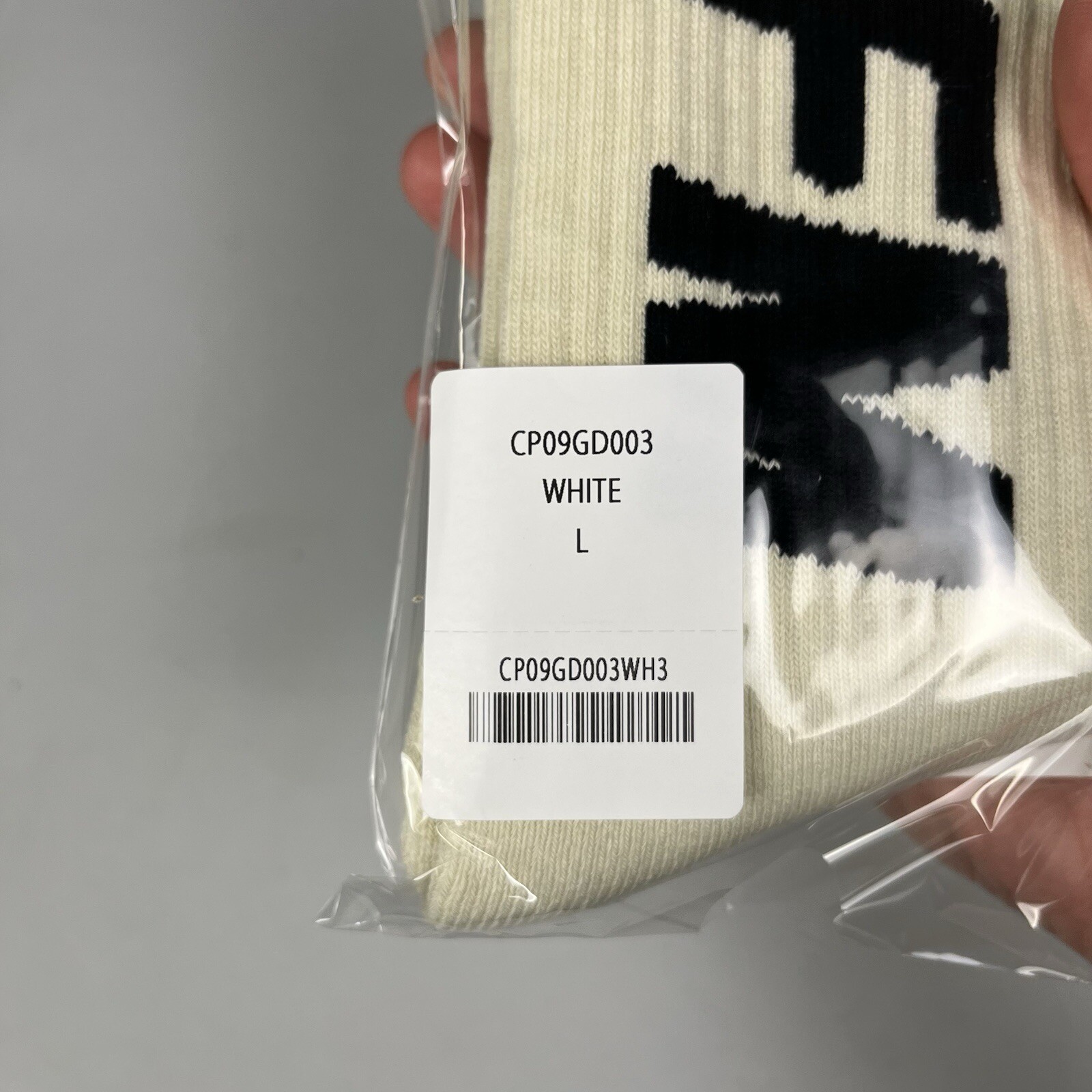Cactus Plant Flea Market CPFM White Socks (Large 25-27cm), Made In Japan