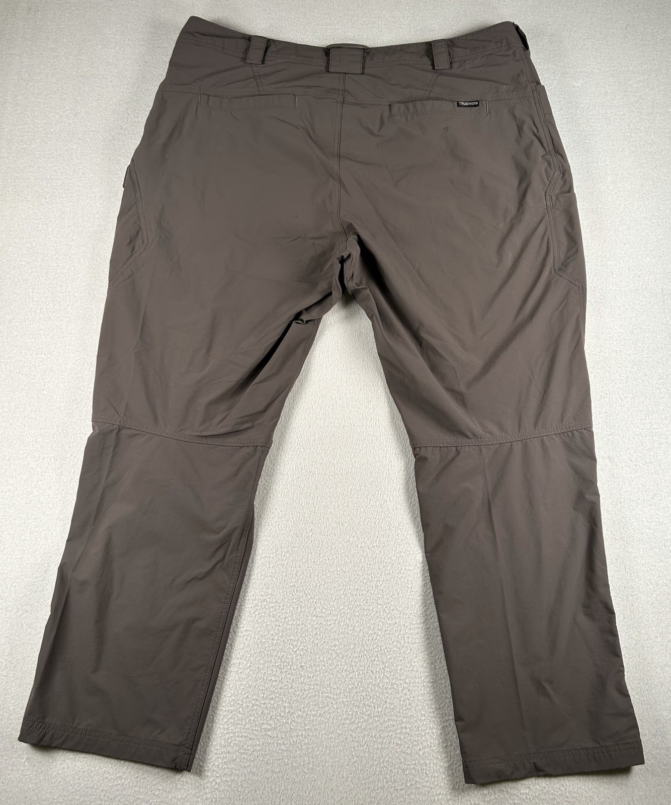 Truewerk T2 WerkPants Mens 44×29 Gray Technical Work Cargo Pants Stretch Utility